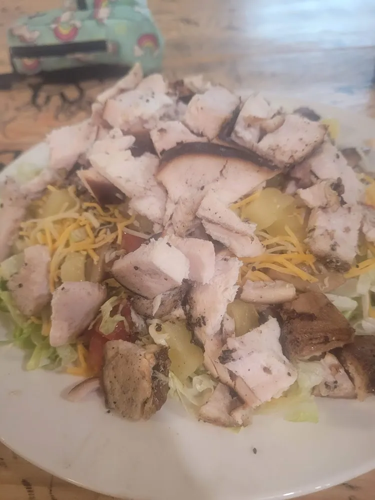 Boar House BBQ Salad Smoked Chicken